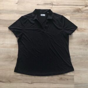 Callaway Black Short Sleeve Polo Shirt